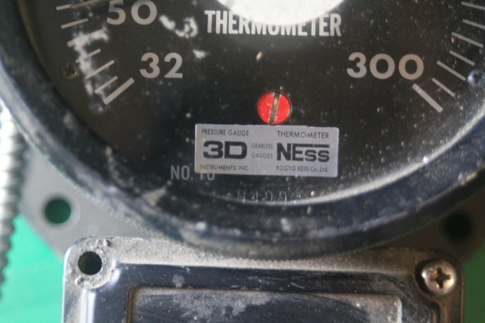 Ness Thermometer Pressure Gauge 32/300