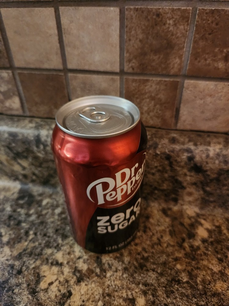 UNOPENED + SEALED Empty Dr Pepper Zero Sugar Can 2024