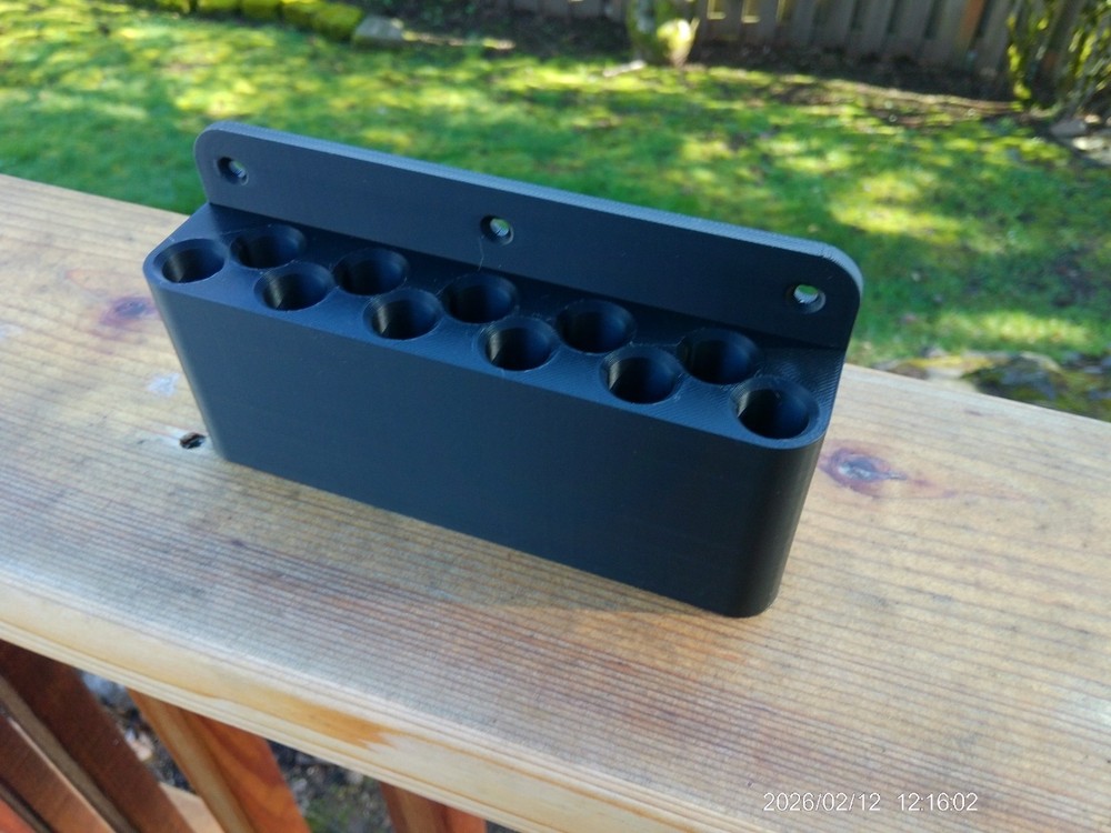 3-D Printed Small Tool (13mm) Holder