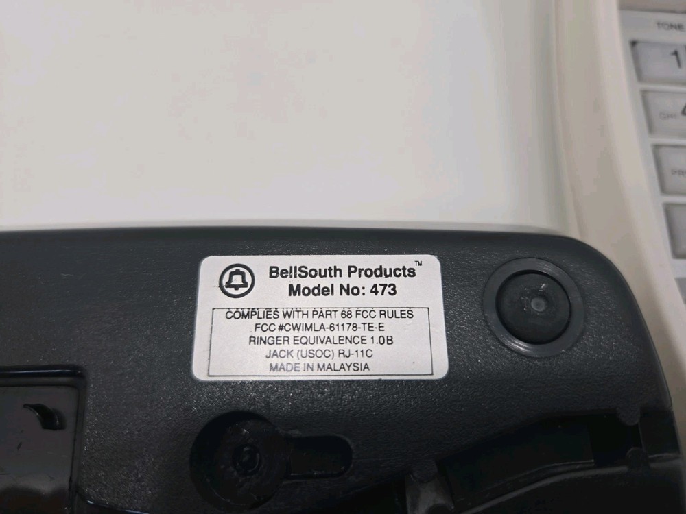 Bellsouth Products Telephone Model 473