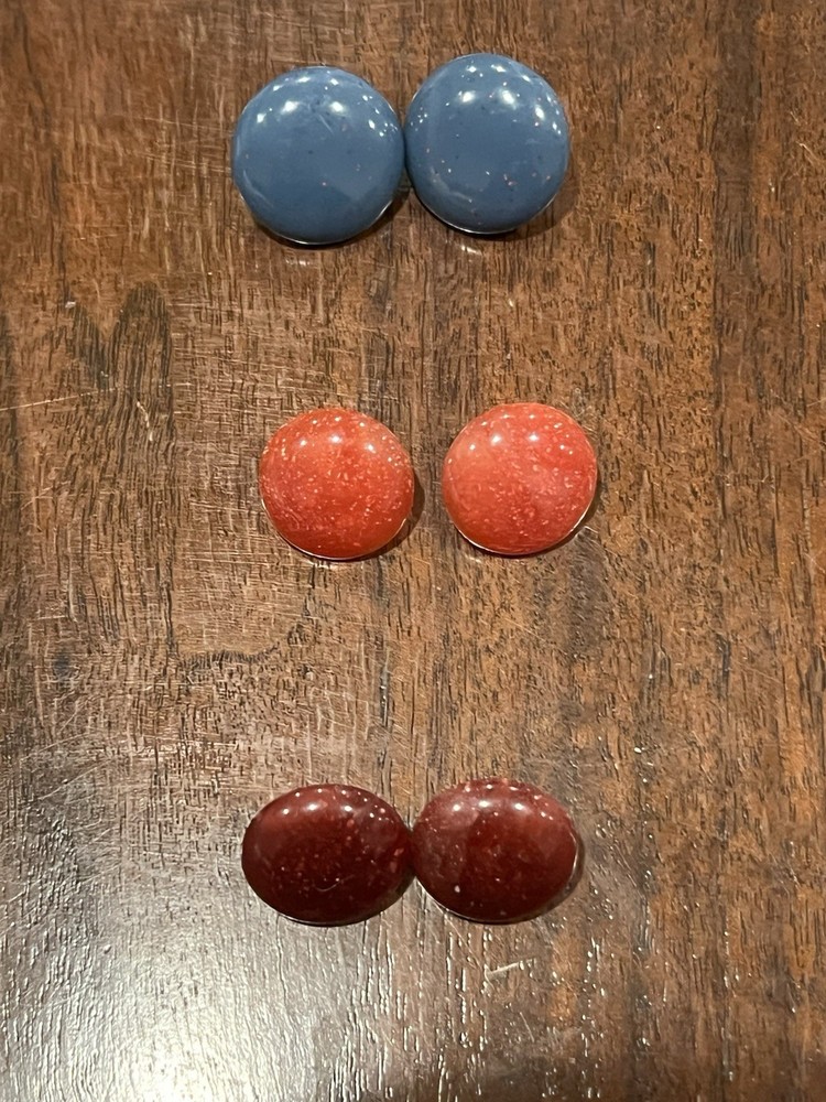 lot of 3 earring set (#A)