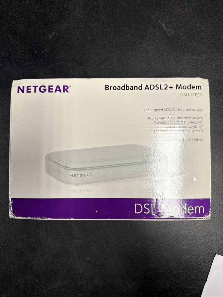 NETGEAR Broadband Adsl2+ Modem DM111PSP USED