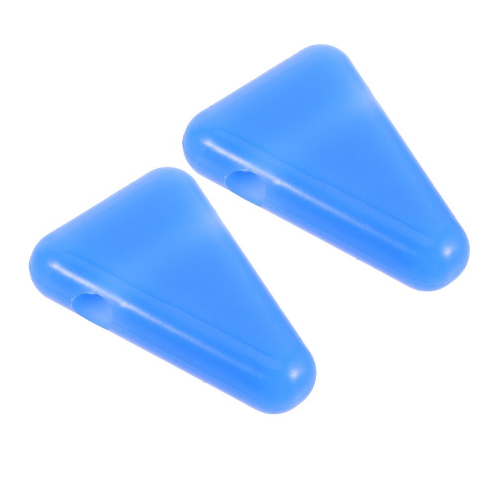 2 Pcs Fork Holder Block Tuning Stabilizer Forks Triangle Silicone Fixing
