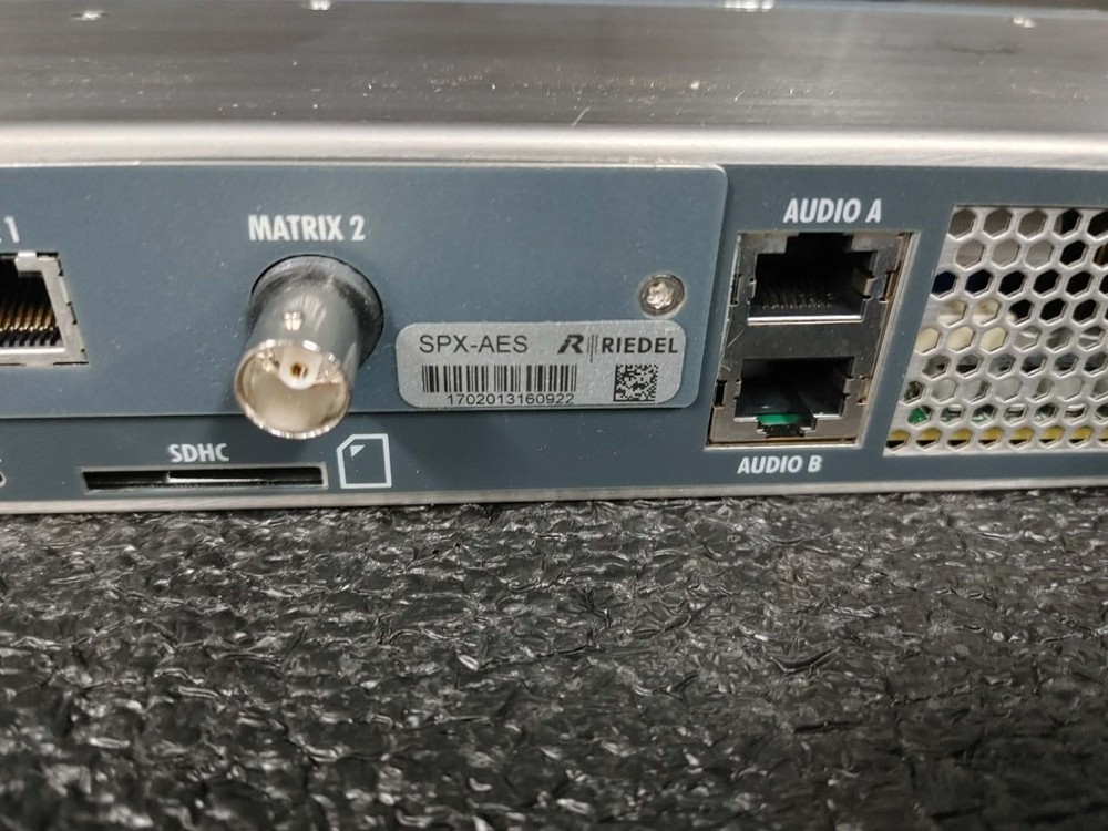 Riedel Smart Panel Multifunctional User Interface RSP-2318 Plus SPX-AES w Matrix