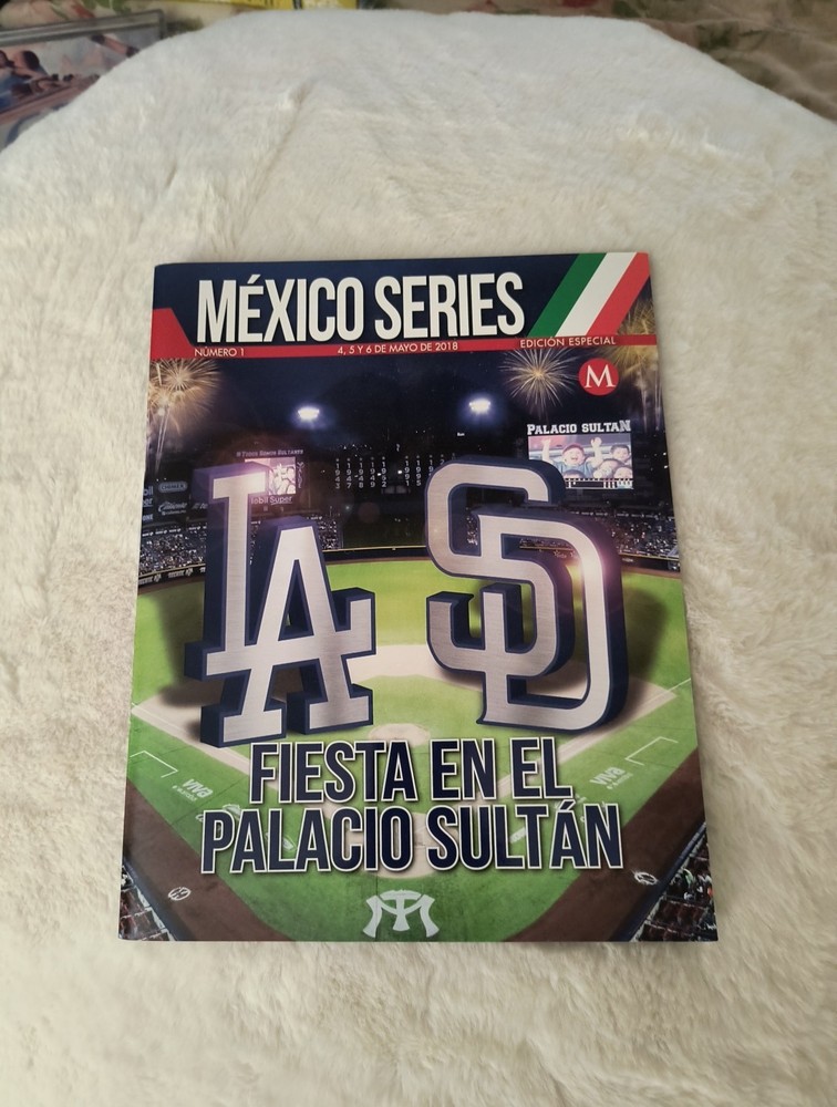 2018 Dodgers/Padres Monterrey Mexico Program
