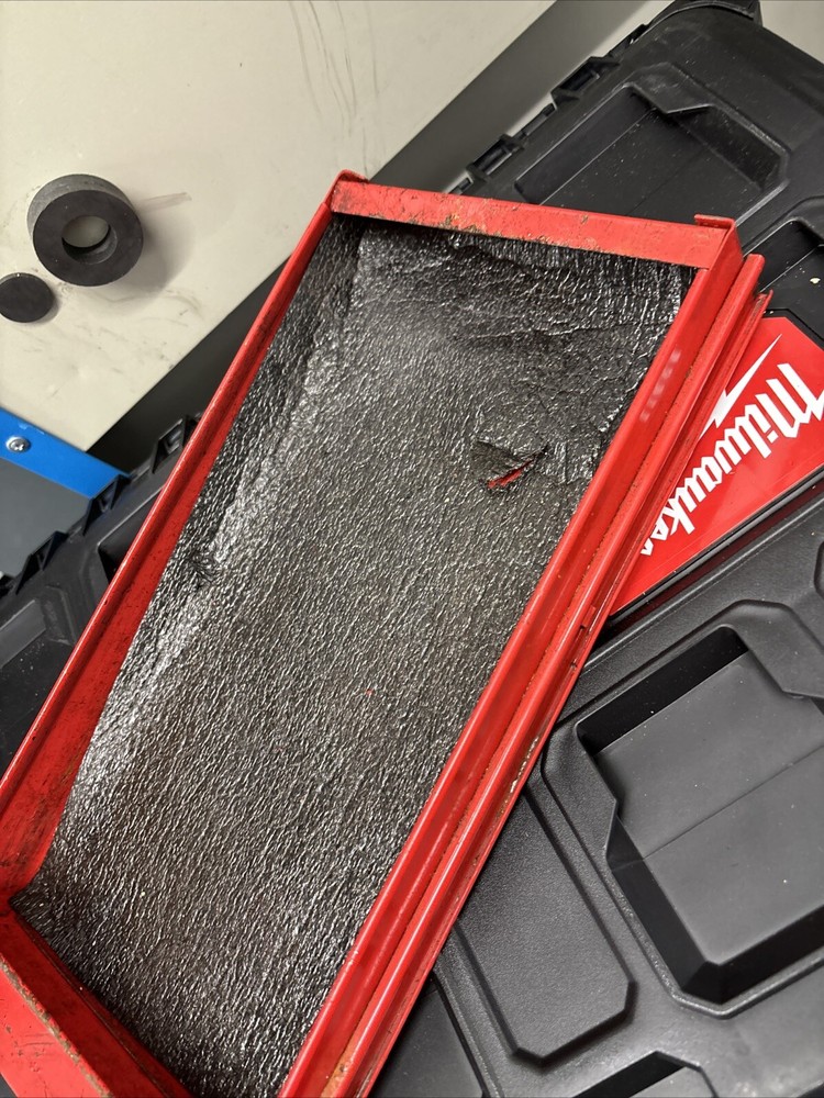 Snap On Tool Box Roll Cab Vintage Red Drawer Replacement 7" 8-1372