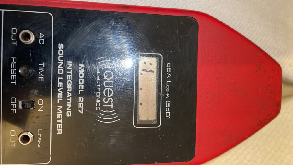 Quest sound level meter