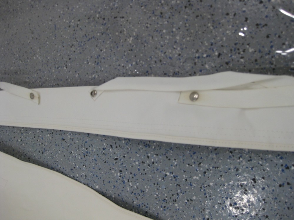 1992 50' Viking Convertible Stratglass side Curtains