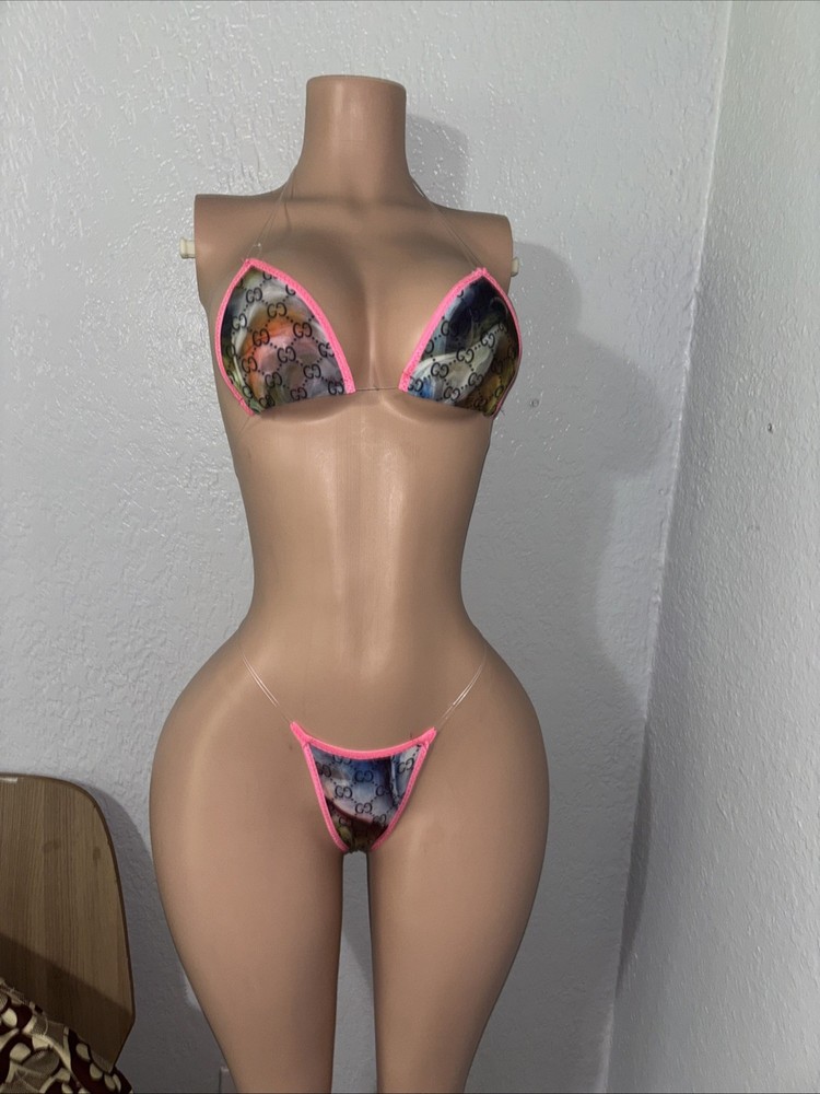 Exotic Dancewear Micro Bikini Thong Set