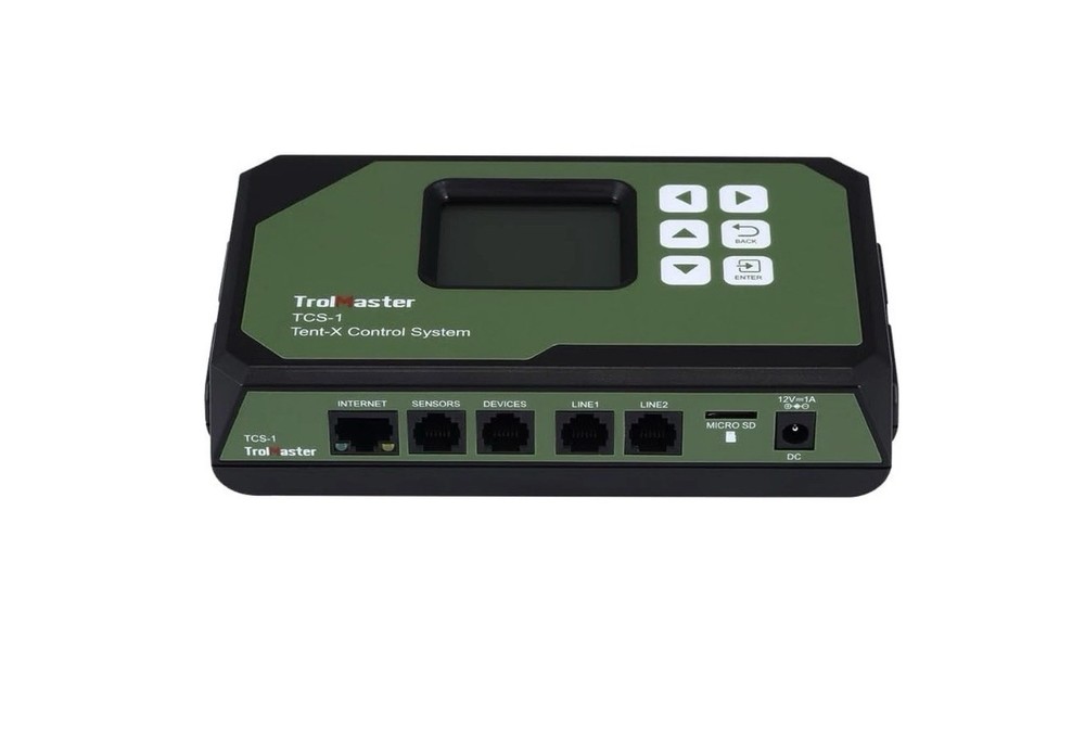TrolMaster TCS-1 Tent-X Main Controller with 3-in-1 Sensor Temp/Humidity/Light
