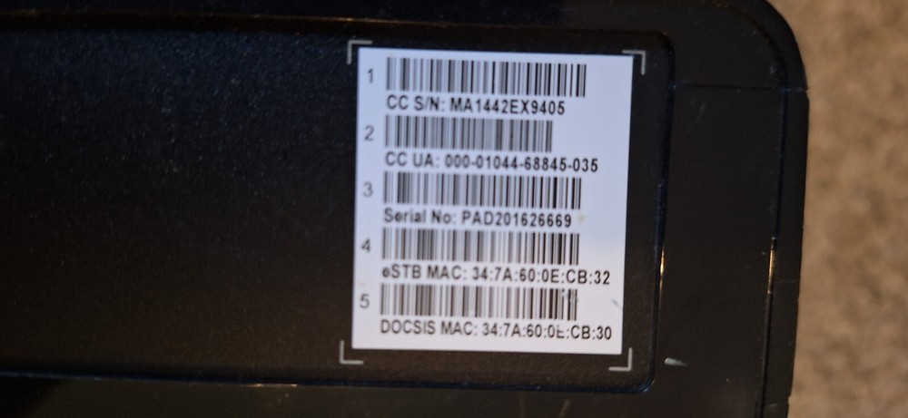 xfinity PX013ANM Cable TV Box