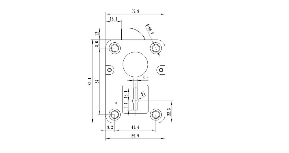 Gun Safe Electronic Lock Replace LA GARD LG Lock (Right Hand) Swing Bolt