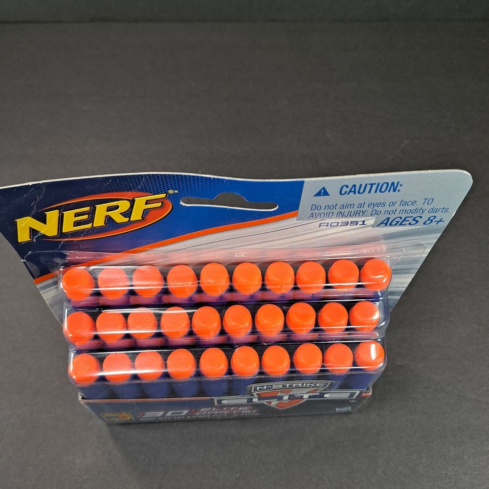 Original Nerf N-Strike Elite Darts - 30 Dart Refill Pack - Sealed