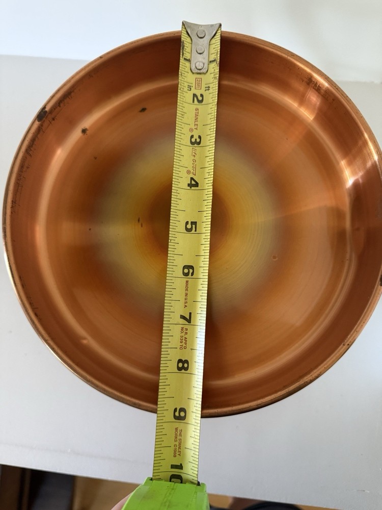 Vintage Copper And Brass Chafing Dish. *Base Only*