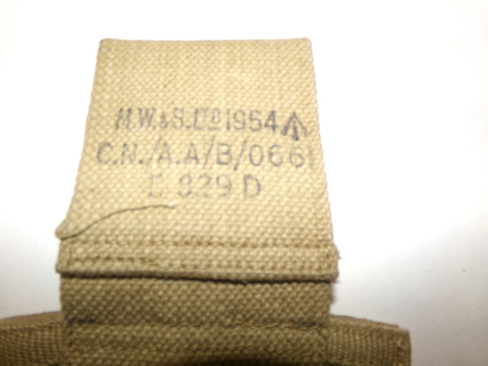 Korean war British Webly holster 1954