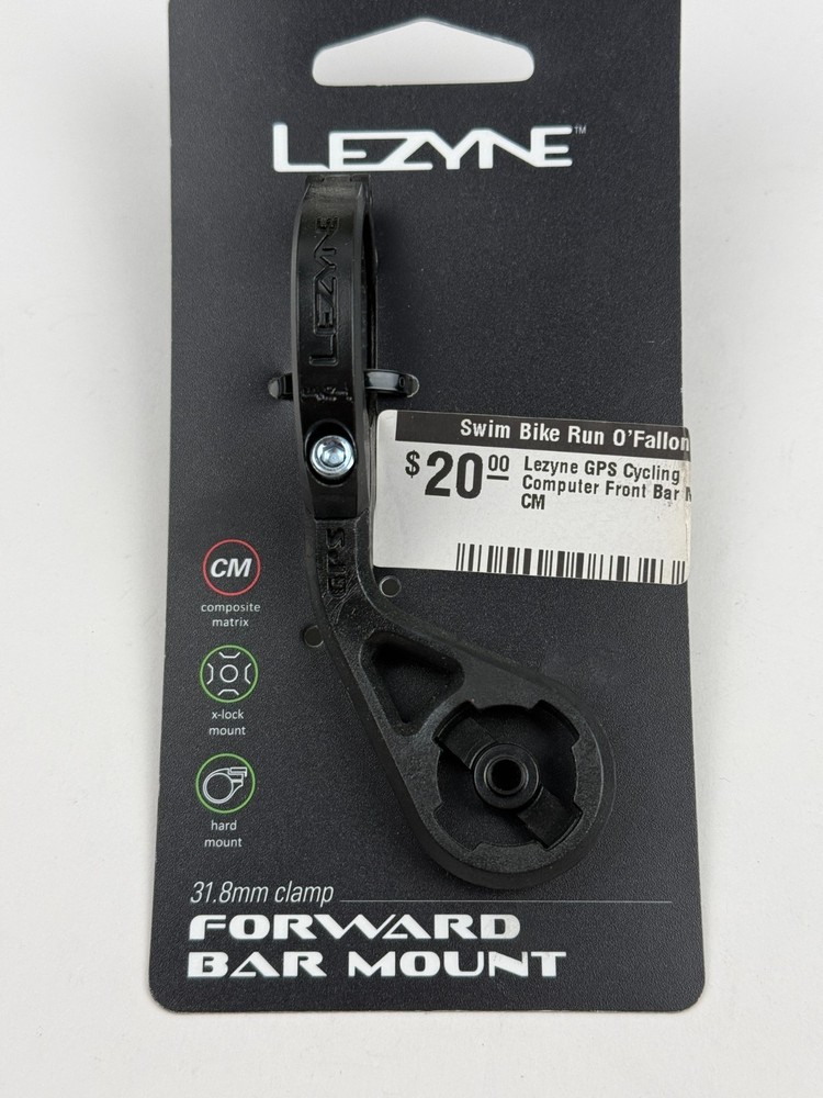 Lezyne Forward GPS Cycling Computer Bar Mount 31.8 Clamp