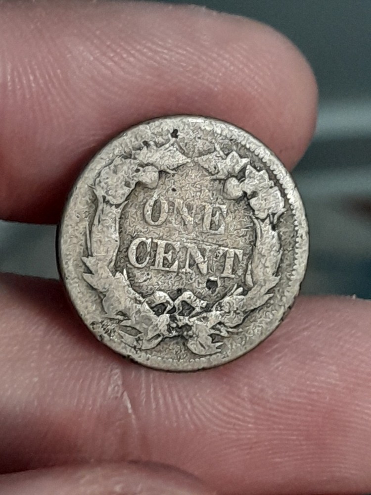 1858 Small Letters Flying Eagle Cent #2