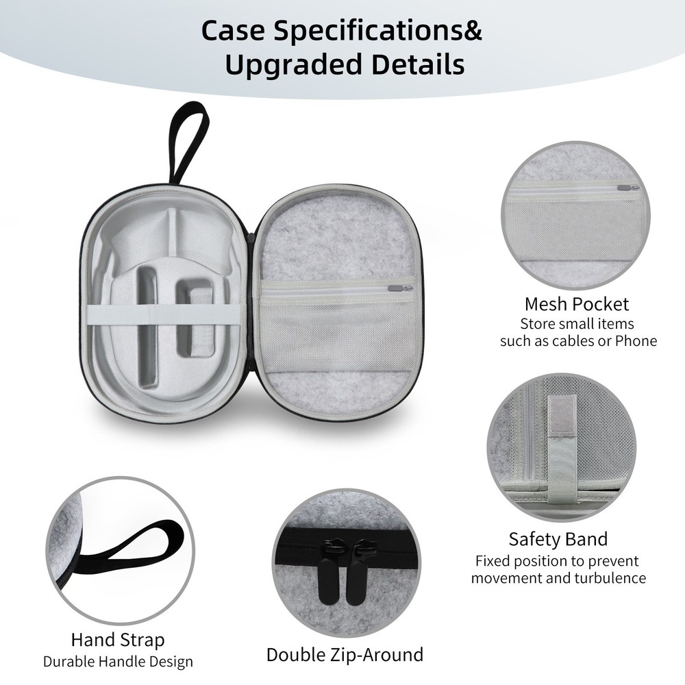 1 PC Shockproof Anti-scratch Full Protection Storage Bag For Apple Vision Pro