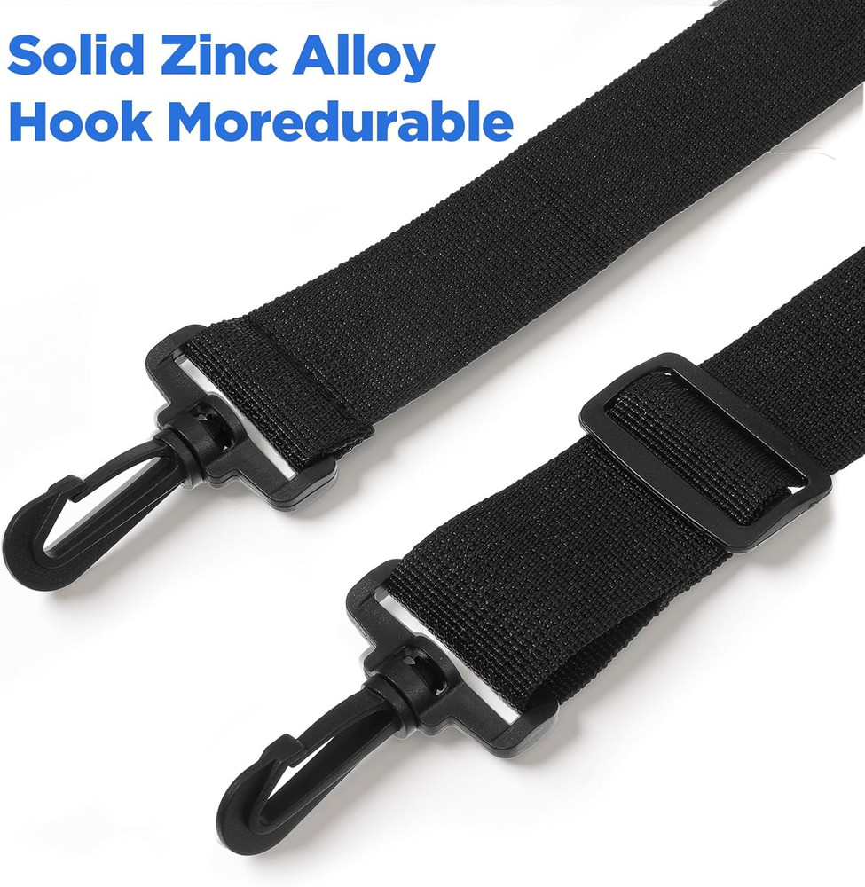 Universal Shoulder Strap Replacement 63" Adjustable Comfortable Bag Belt with Sw