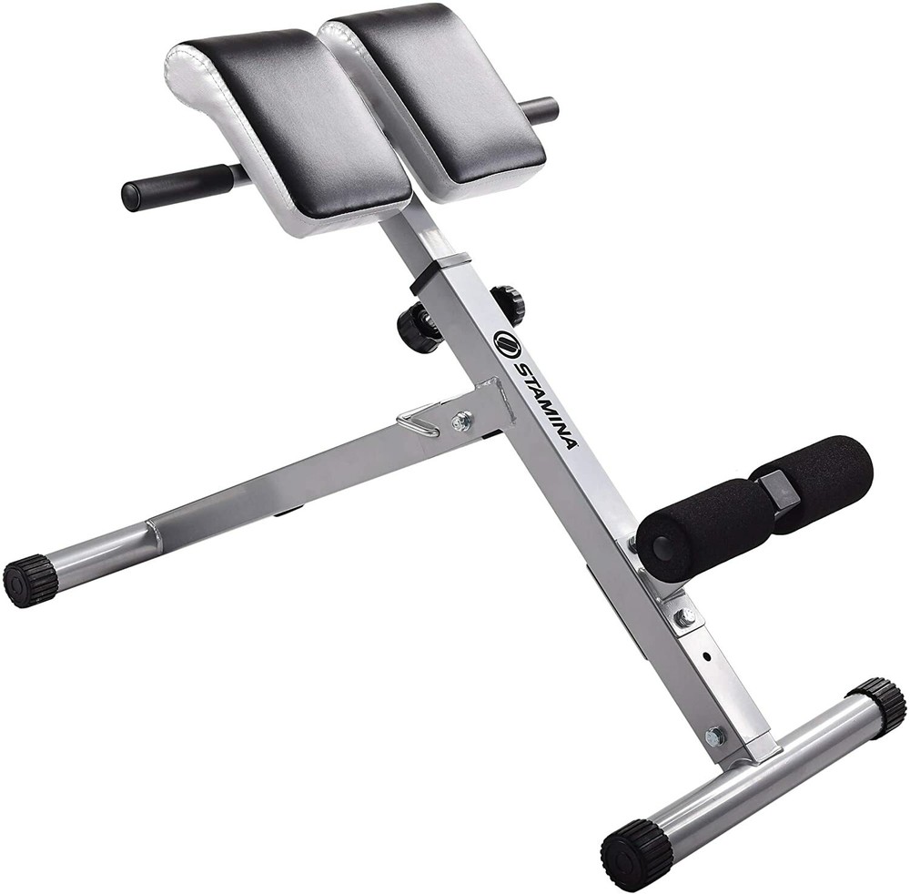 Stamina HYPER BENCH Adjustable Abs Back Extension Exercise Roman Chair 20-2014