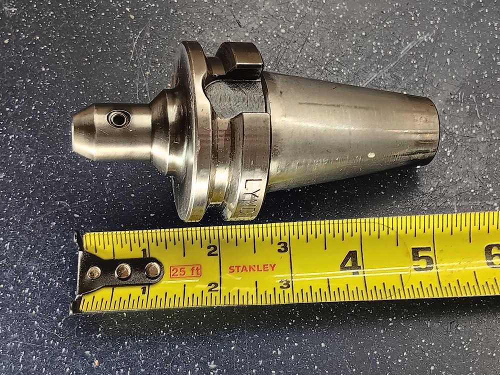 Lyndex BT40 1/4" ID Solid End Mill Tool Holder CNC Tooling B4006-0250 .25