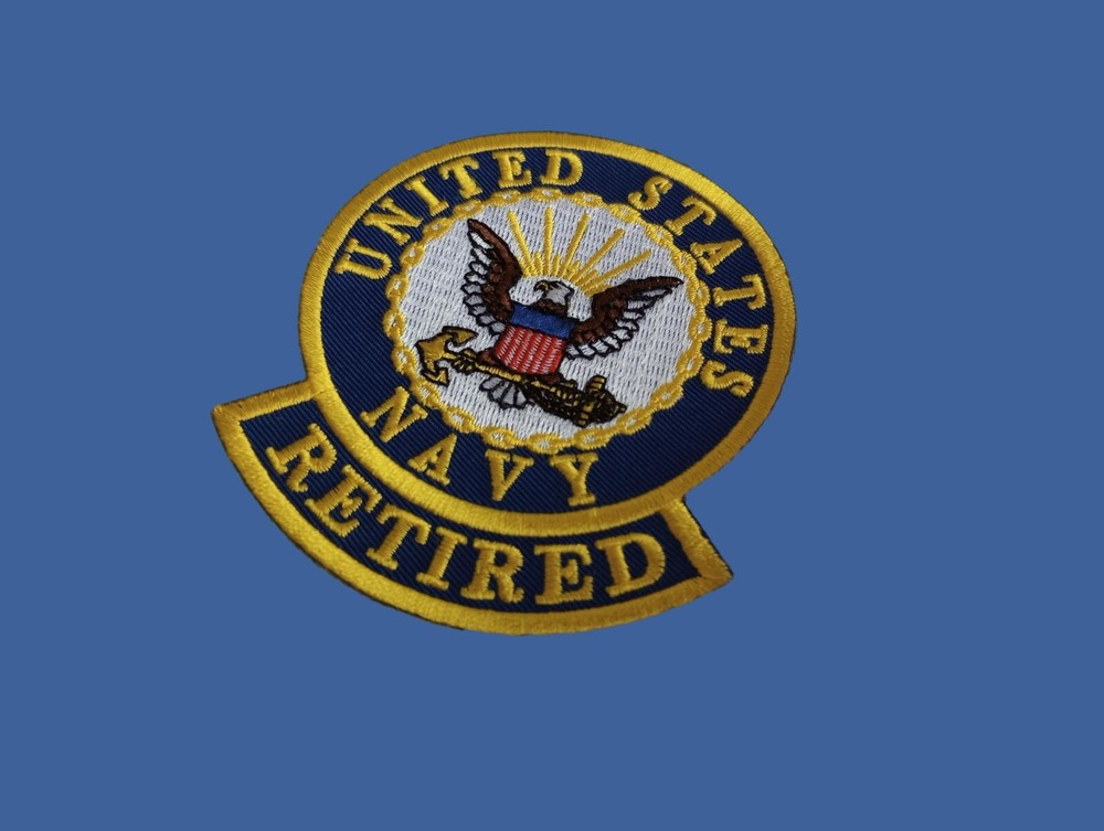 U.S NAVY RETIRED PATCH U.S MILITARY