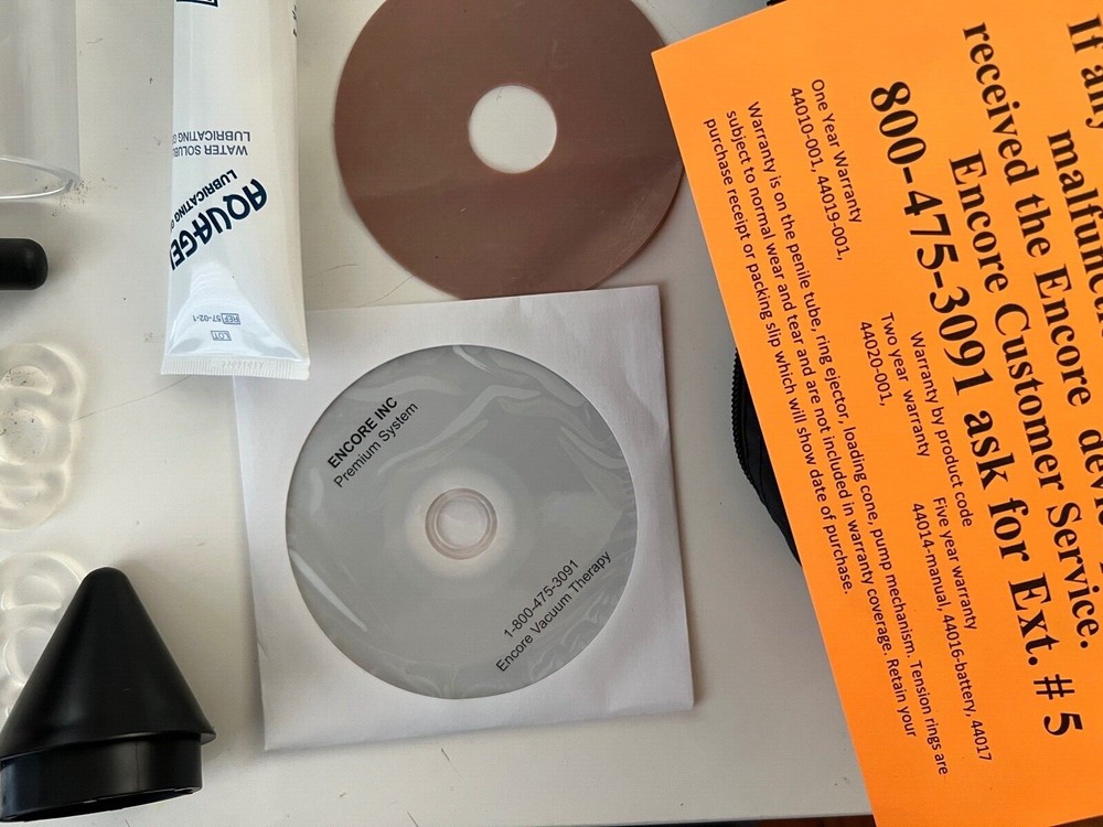 ENCORE IMPOAID Therapy System Manual Vacuum LARGE Penis Erection ED Pump VTUE