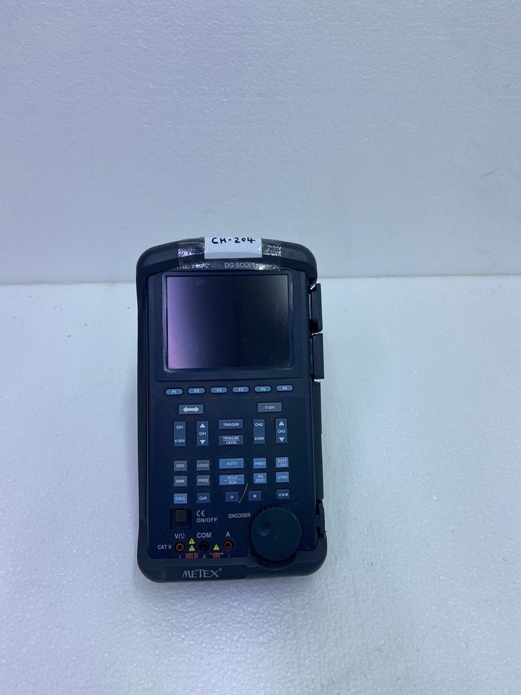 METEX DG SCOPE 20MHz Handheld Oscilloscope , CH#204