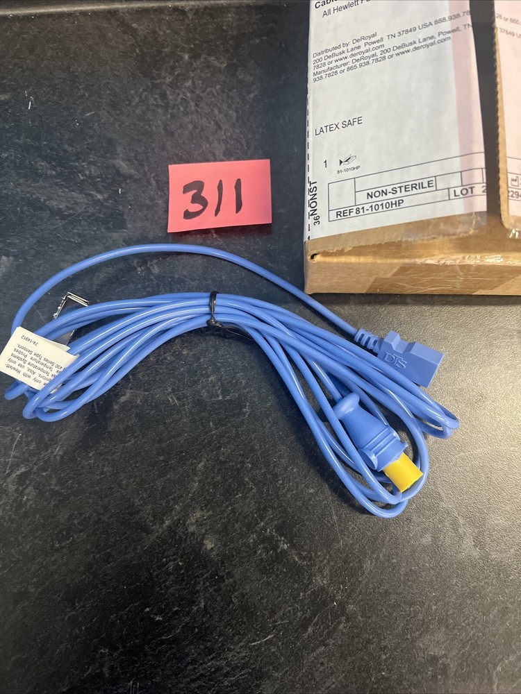 DEROYAL Temperature Probe Interface Cable 81-1010HP NEW