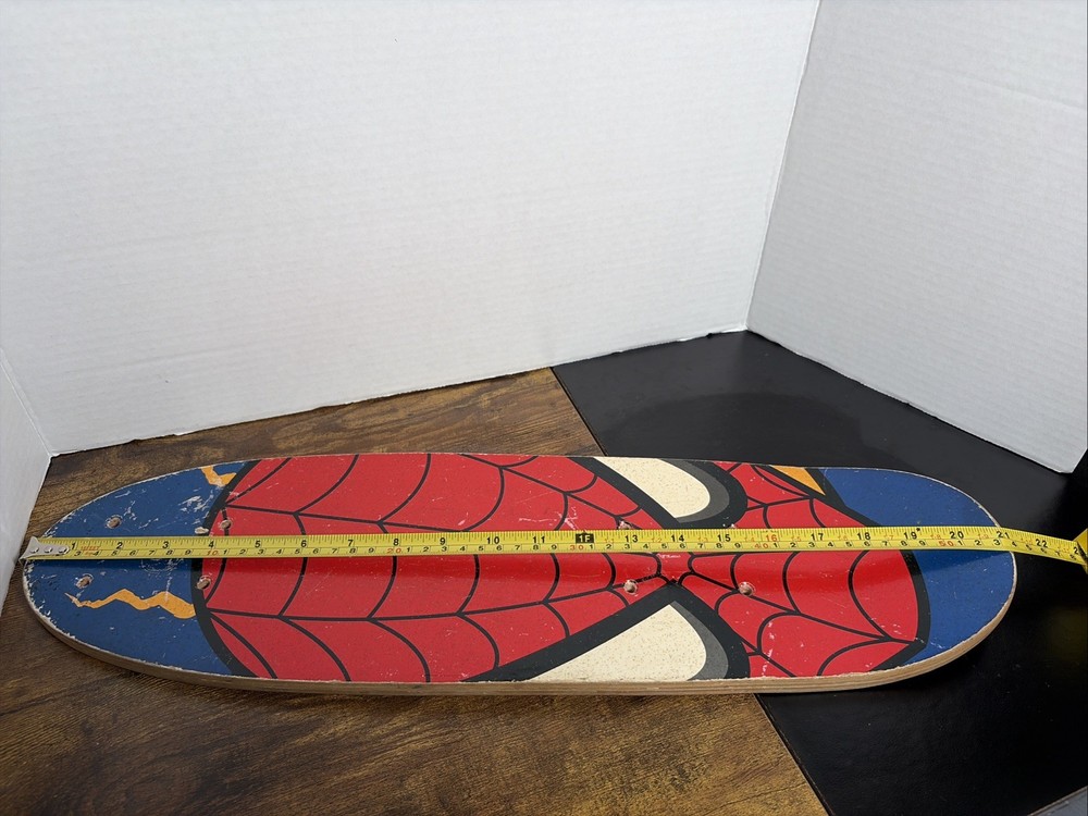 Spider Man 2011 Mini Skateboard Deck Masked Menace 21”x6”