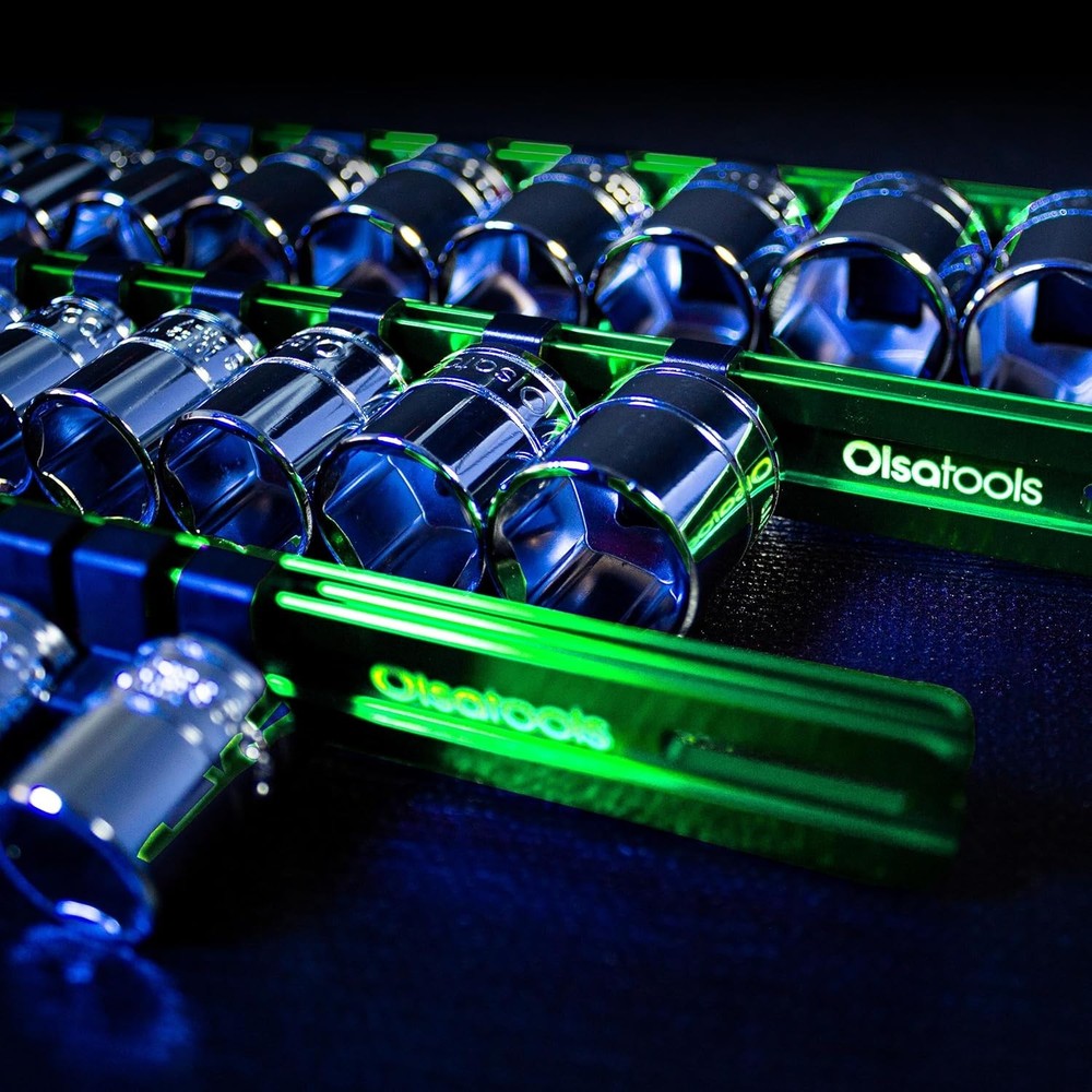 Professional Grade Socket Holder Kit - Green