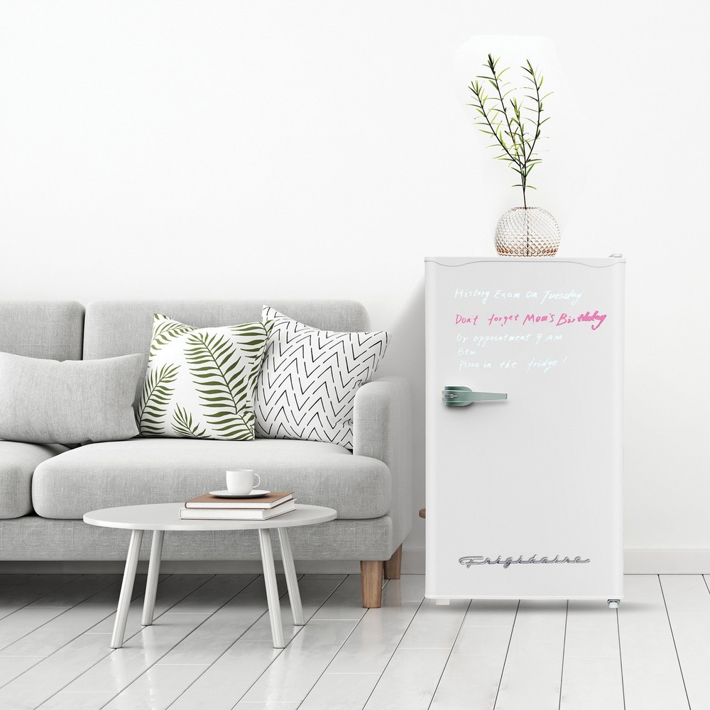 3.2 Cu Ft 65W Eraser-Board Door Compact Fridge