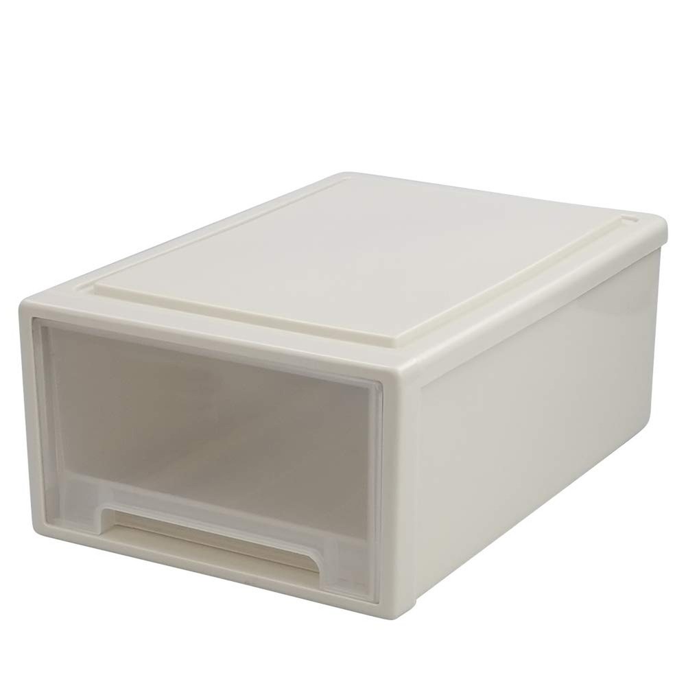 12 Quart Stacking Drawer, 1 Pack Stackable Desktop Drawers Plastic 12 Quart