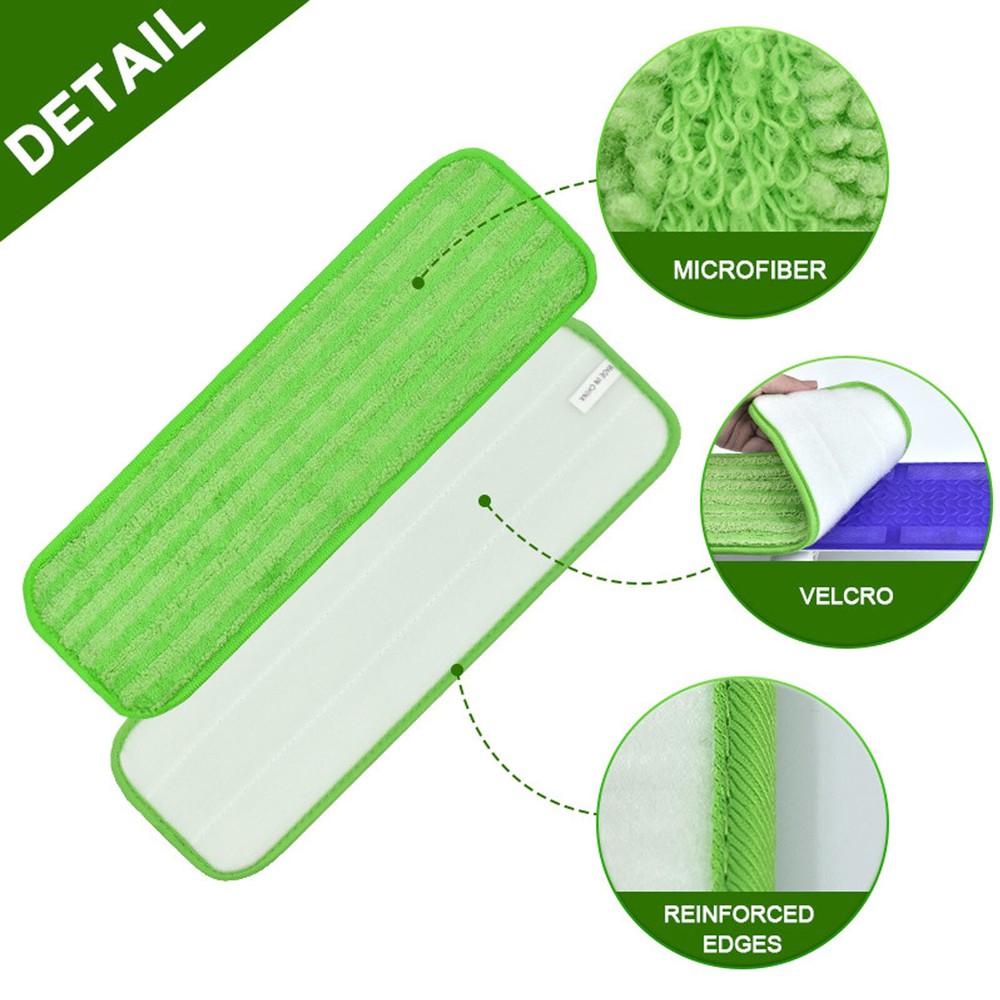 Cationic/Microfiber Material Cloth Accessories For Swiffer PowerMop Flat Mop