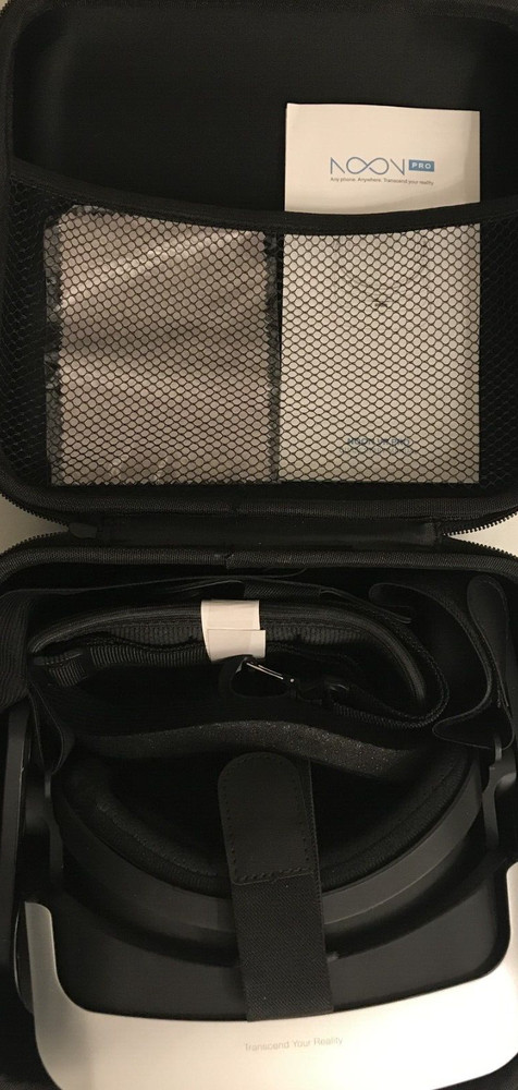 Noon Pro VR Headset - VR Glasses Goggles for Smartphone - Includes Case