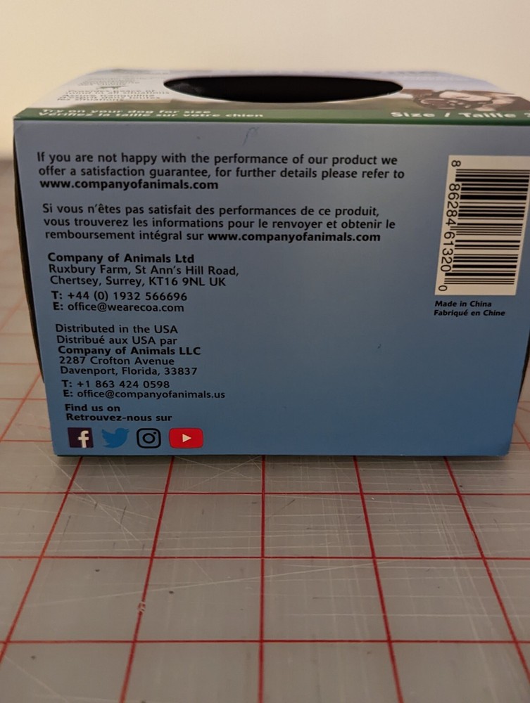 Baskerville Ultra Muzzle Size 3 (Collie, Staff Bull Terrier) New/Opened Box