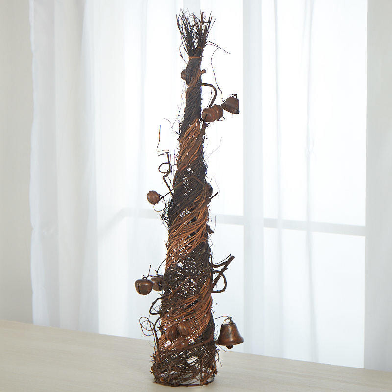 Grapevine Cone 22" Tree with Rustic Jingle and Liberty Bells