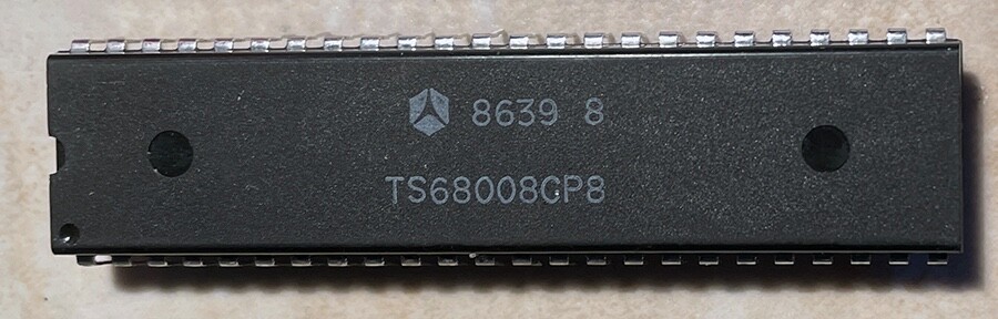 Thompson TS68008CP8 EF68008 68008 Microprocessor