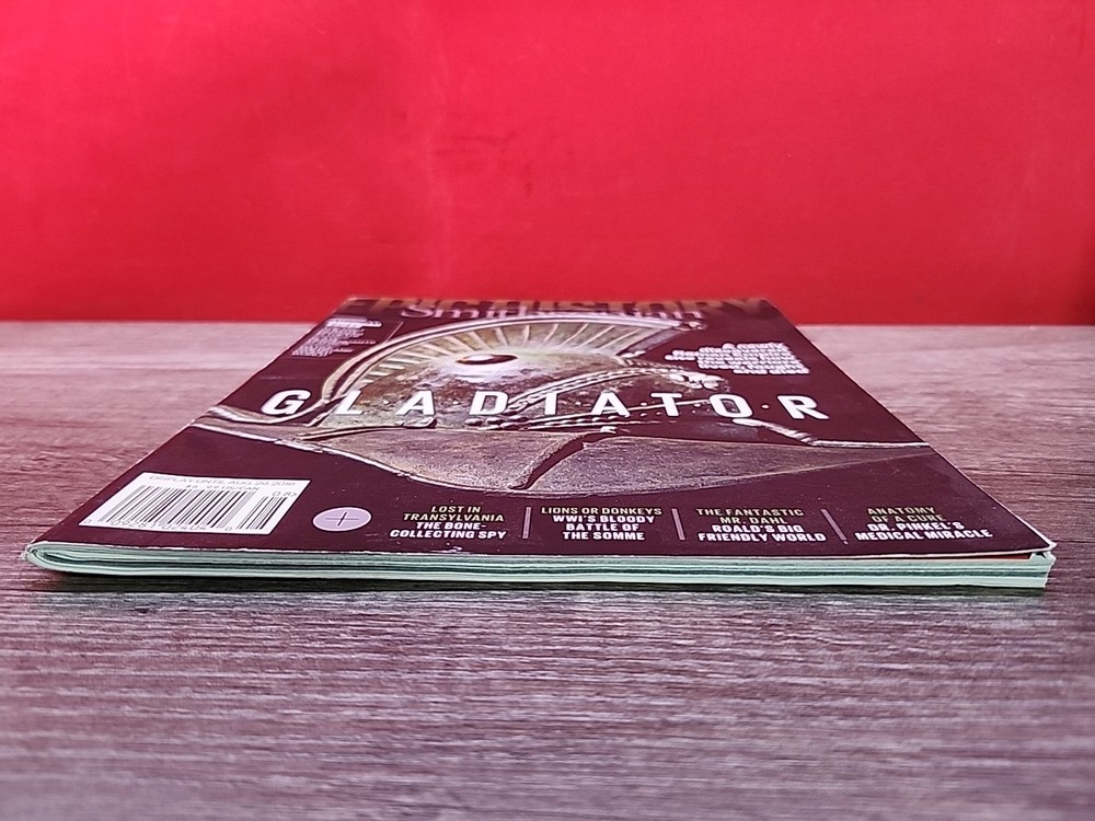 Epic History Smithsonian Magazine August 2016 Issue Gladiator