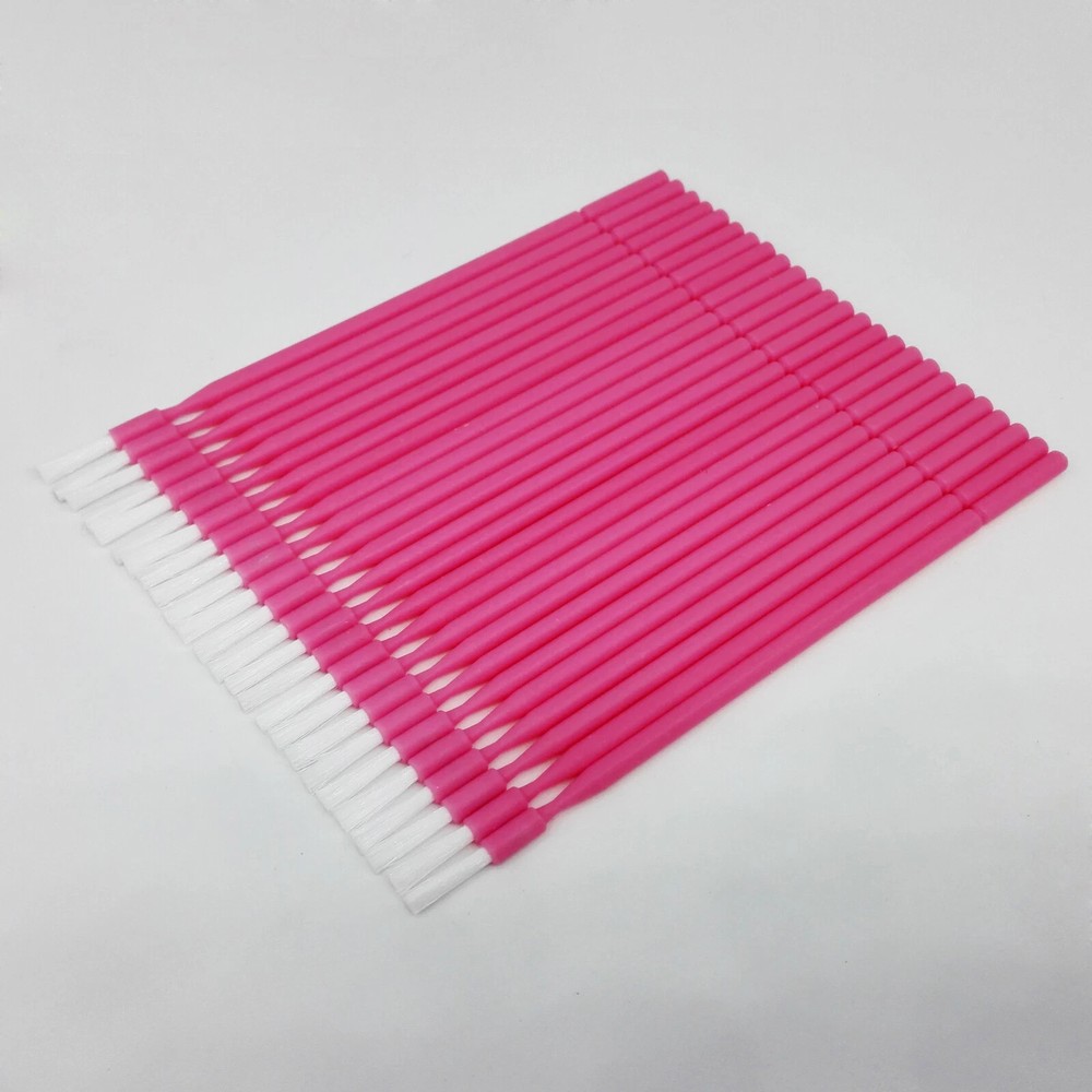 Dental Disposable Micro Brush Bendable Gingival Applicator Long Tips Blue/Pink