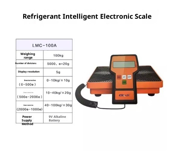 Refrigerant Electronic LMC-100A Manual/Automatic Refrigerant Charging Scale