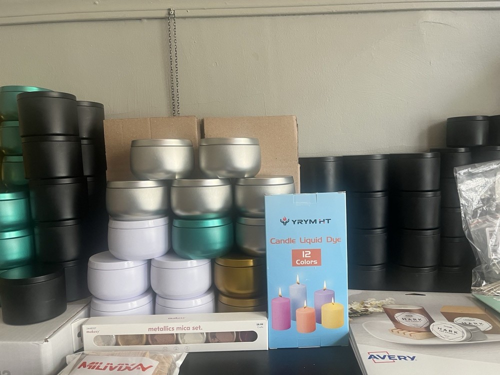 Complete Candle Making Bundle – Wax Melter, Jars, Wax, Scents, Labels & More!