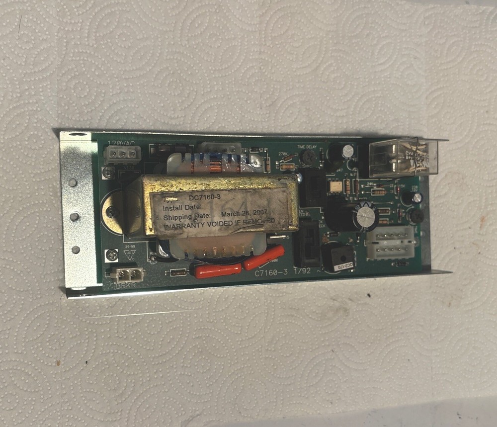 Horton DC 7160-3 Control