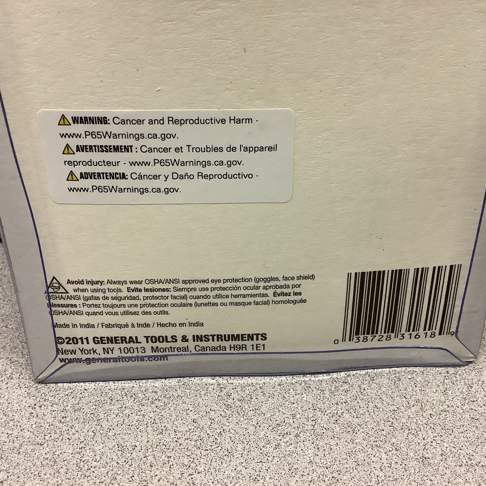 General Tools 452-6 Outside Calipers, 6 Inch Jaw Capacity