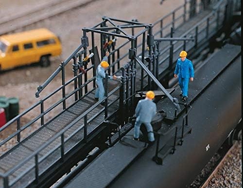 Model Train Oil Loading Platform Accessory for Layouts