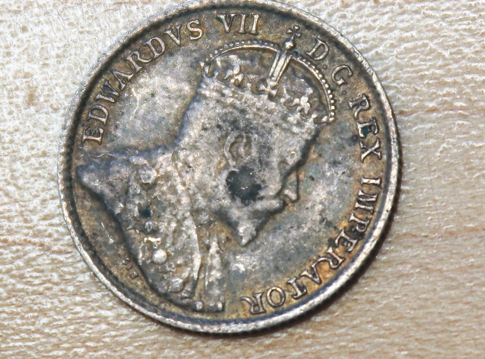 1904 Canada 5 Cents Silver Error/Variety?