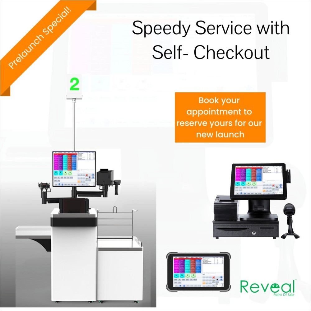 Reveal Speedy Service with Self Checkout