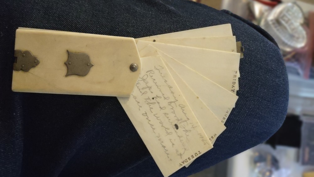 Civil War Era Pocket Calendar