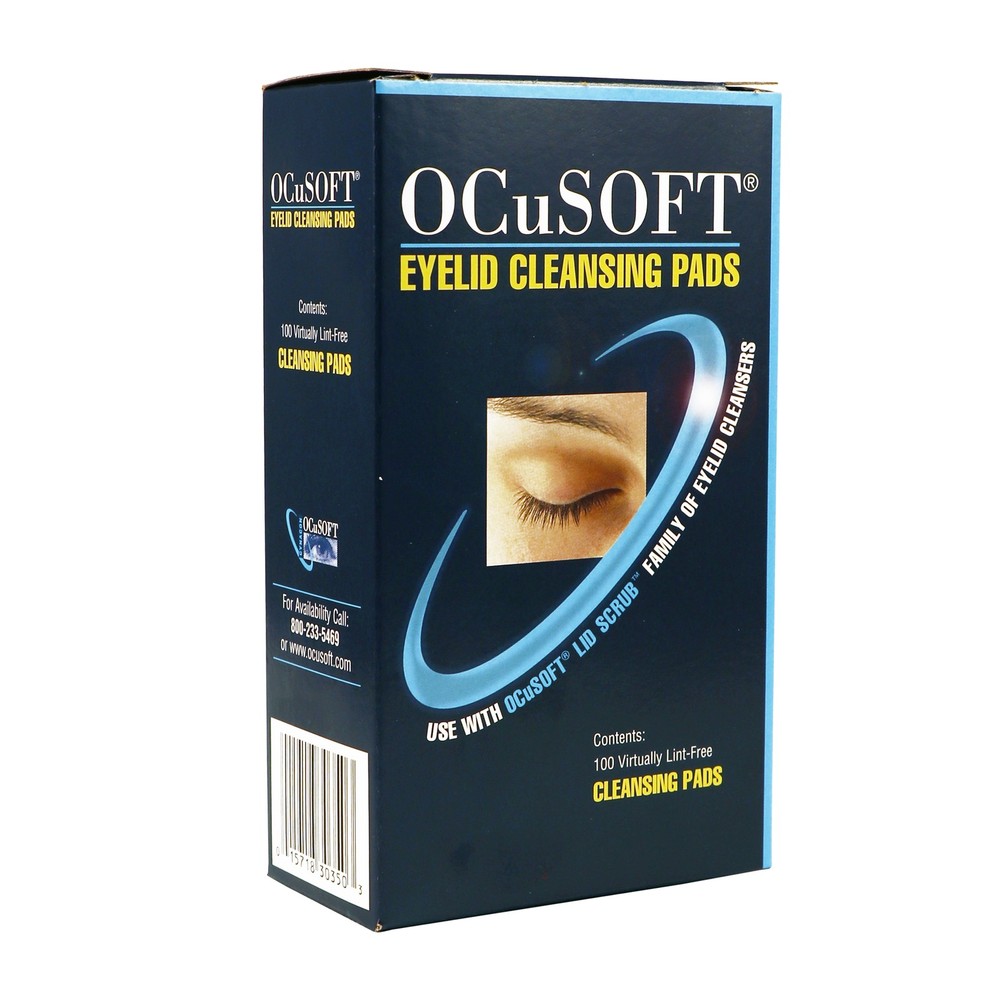 OCuSOFT Dry Lint Free Replacement Pads 100CT