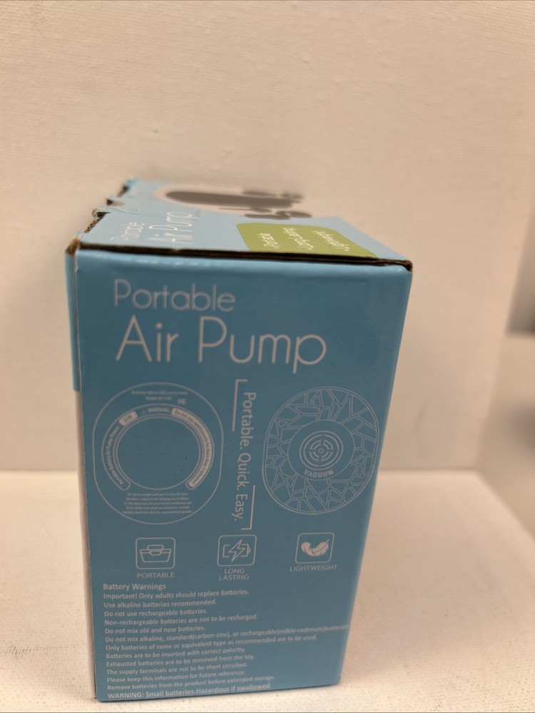 SUNNY DAYS MAXX BUBBLES! AIR PUMP - BLACK